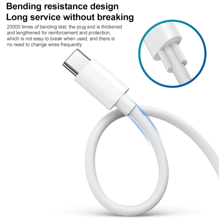 For Huawei MateBook Laptop Fast Charging Cable 65W Dual Type-C Interface Charging Data Cable Length:2m