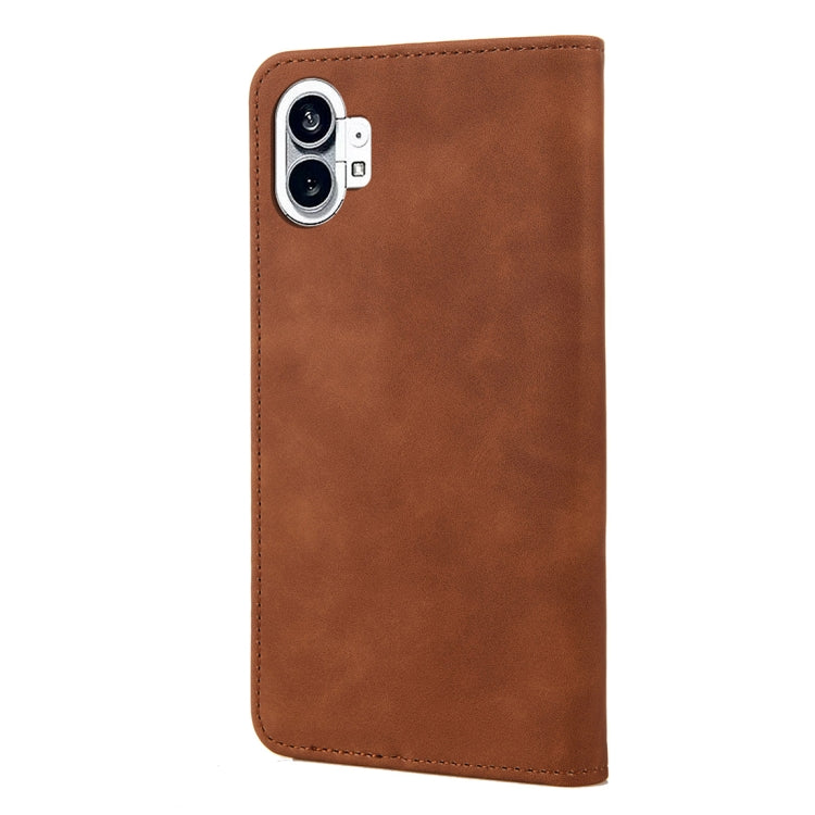 For Nothing Phone 1 Skin Feel Splicing Leather Phone Case