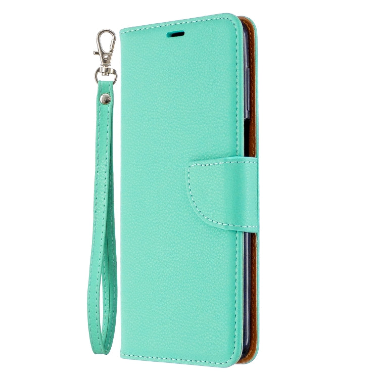 For Xiaomi Redmi Note 9S / Note 9 Pro / Note 9 Pro Max Litchi Texture Pure Color Horizontal Flip PU Leather Case with Holder & Card Slots & Wallet & Lanyard