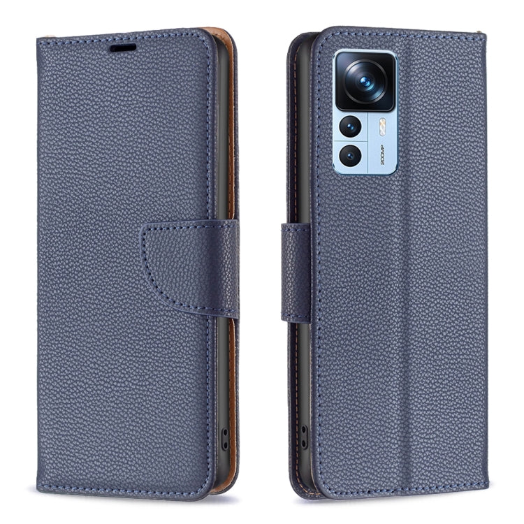 For Xiaomi 12T / 12T Pro / Redmi K50 Ultra Litchi Texture Pure Color Leather Phone Case