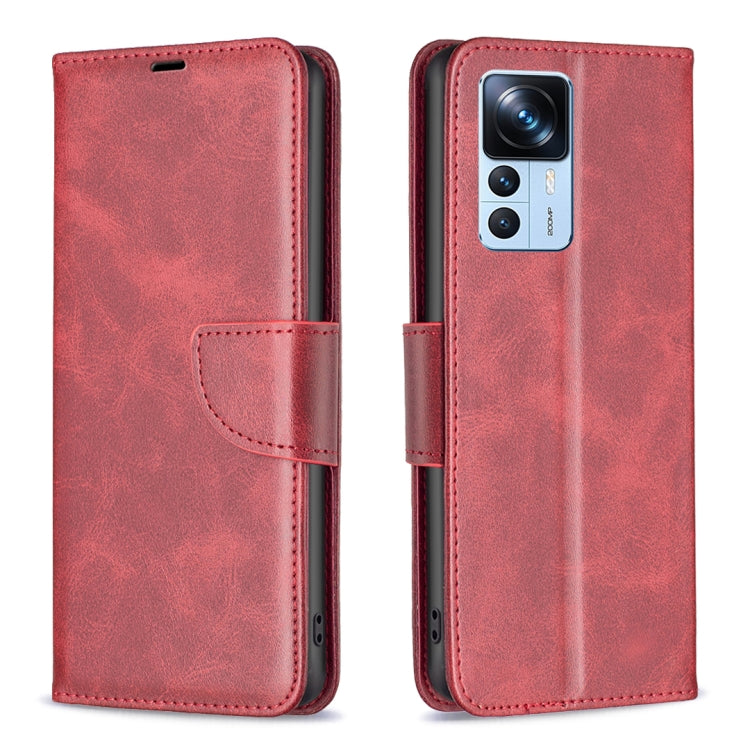 For Xiaomi 12T / 12T Pro / Redmi K50 Ultra Lambskin Texture Leather Phone Case