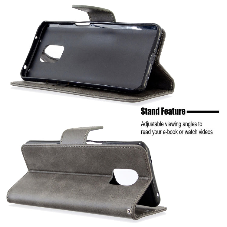 For Xiaomi Redmi Note 9S / Note 9 Pro / Note 9 Pro Max Retro Lambskin Texture Pure Color Horizontal Flip PU Leather Case with Holder & Card Slots & Wallet & Lanyard