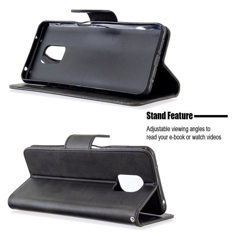 For Xiaomi Redmi Note 9S / Note 9 Pro / Note 9 Pro Max Retro Lambskin Texture Pure Color Horizontal Flip PU Leather Case with Holder & Card Slots & Wallet & Lanyard