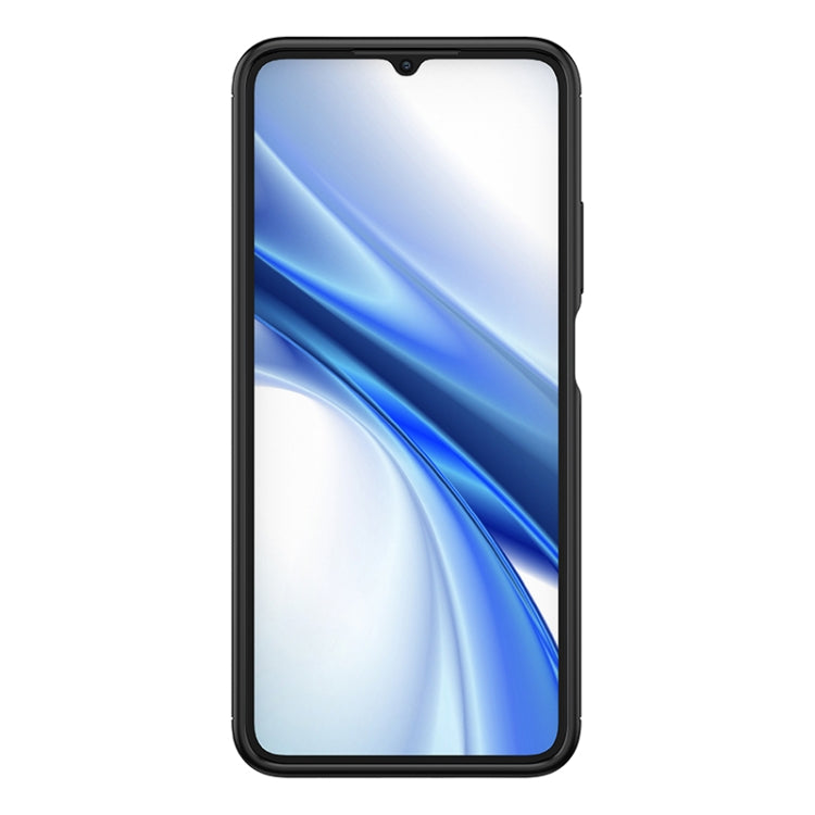 For OPPO A17 Litchi Texture Shockproof TPU Phone Case