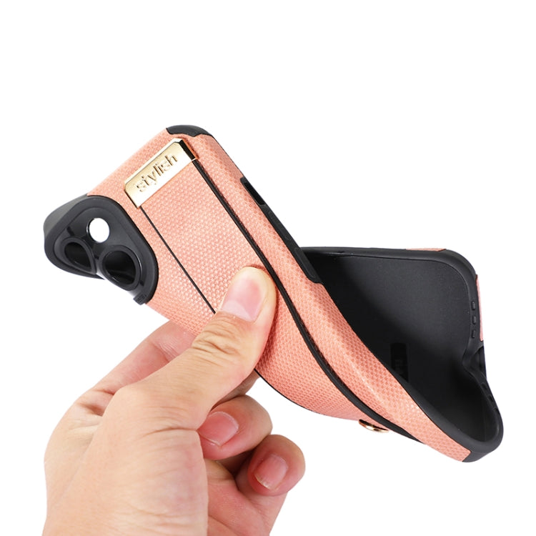 For iPhone 11 Pro Max Wrist Strap TPU Leather Phone Case