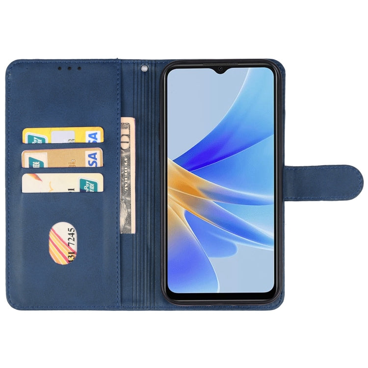 For OPPO A17k Leather Phone Case