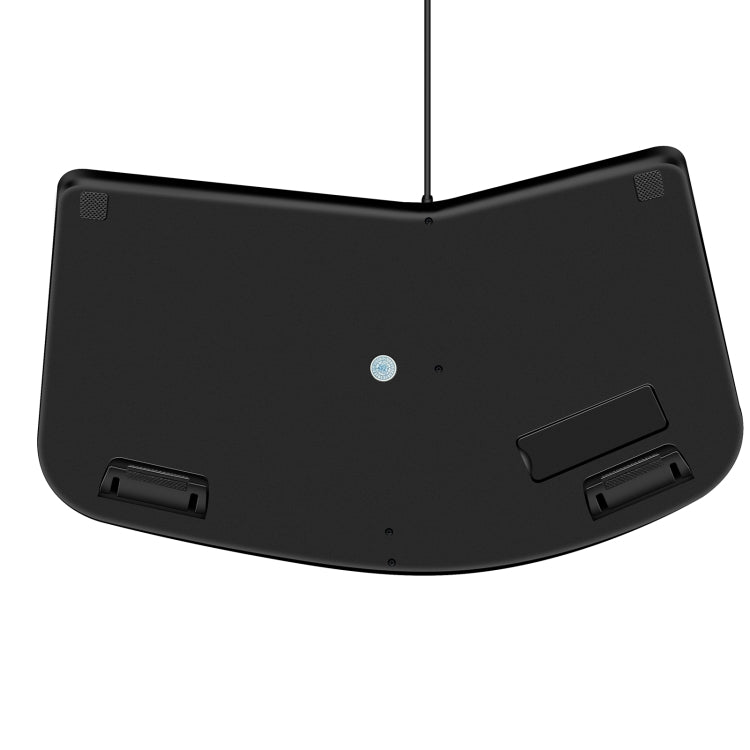 390B 87-key Ergonomic Split Wired Keyboard