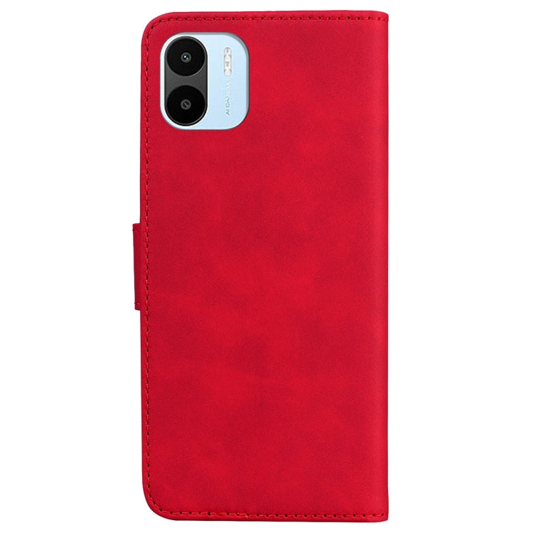 For Xiaomi Redmi A1 Skin Feel Pure Color Flip Leather Phone Case