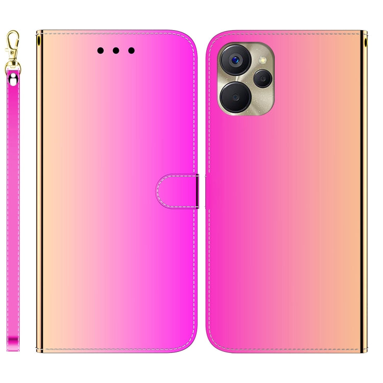 For Realme 9i 5G Imitated Mirror Surface Leather Phone Case
