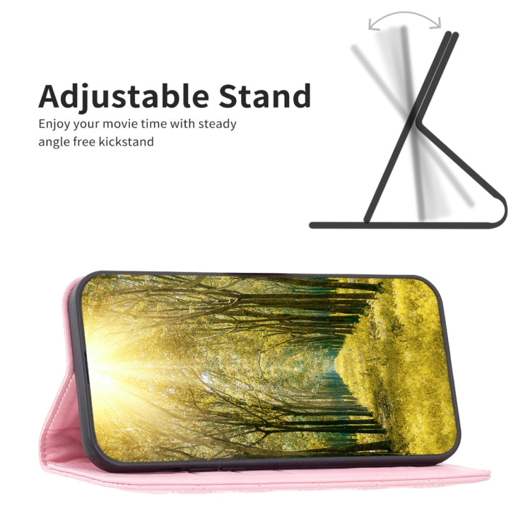 For OPPO Find X5 Pro Diamond Lattice Magnetic Leather Flip Phone Case