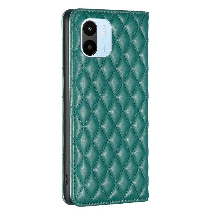 For Xiaomi Redmi A1 / A1+ Diamond Lattice Magnetic Leather Flip Phone Case