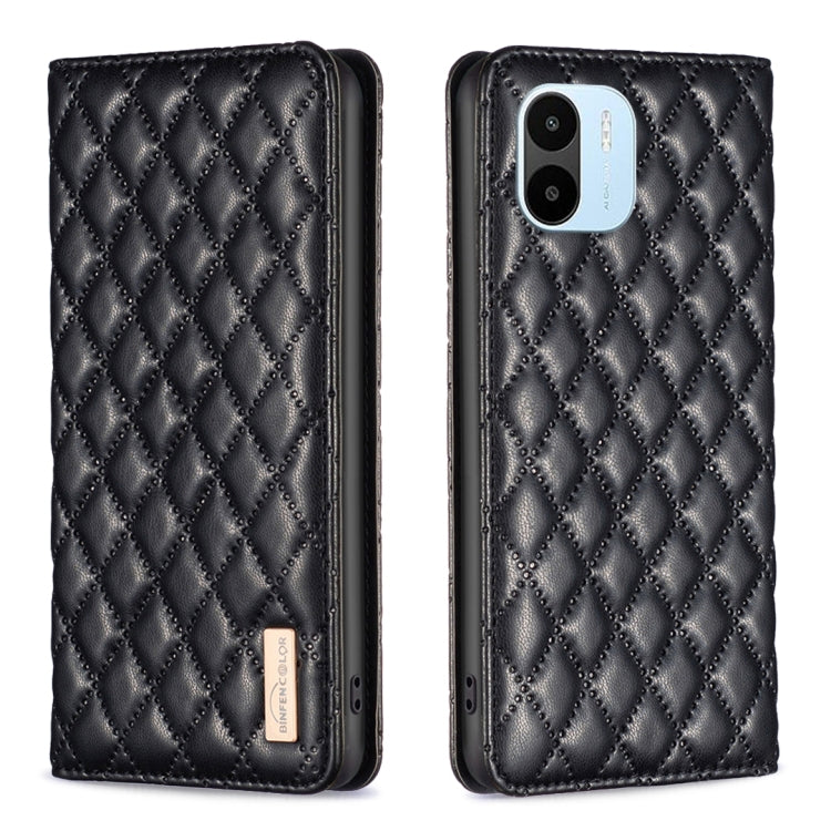 For Xiaomi Redmi A1 / A1+ Diamond Lattice Magnetic Leather Flip Phone Case