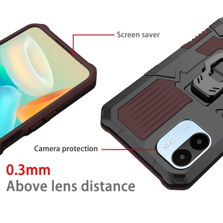 For Xiaomi Redmi A1 Armor Warrior Shockproof PC + TPU Phone Case
