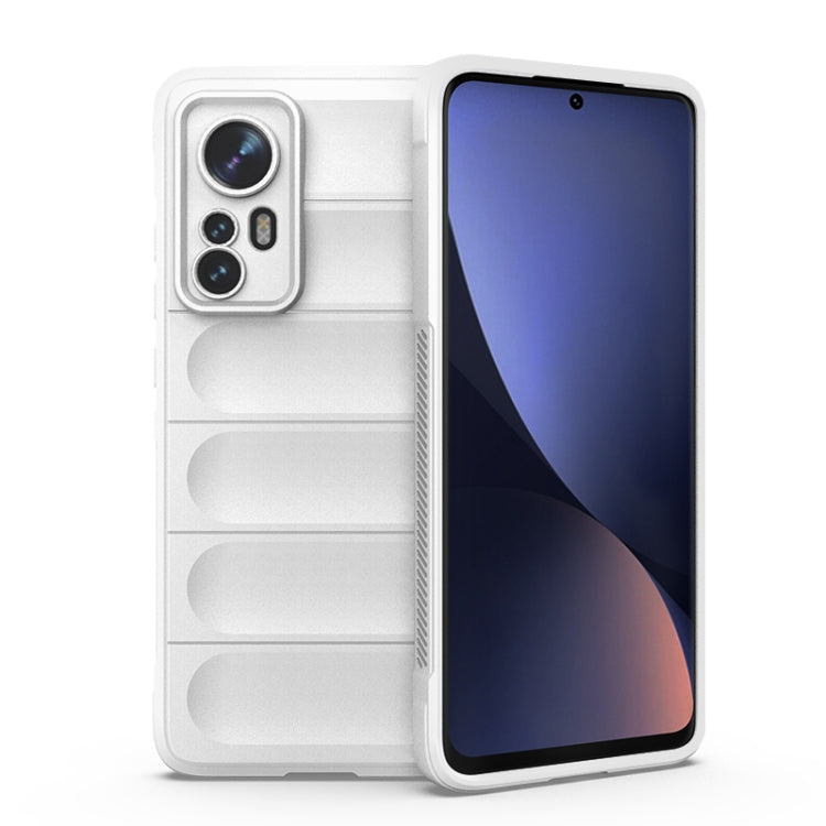 For Xiaomi 12 Magic Shield TPU + Flannel Phone Case