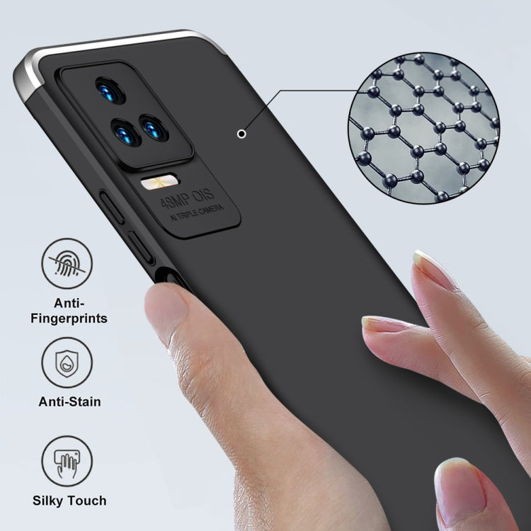 For Xiaomi Poco F4 5G / Redmi K40S GKK Three Stage Splicing Full Coverage PC Phone Case