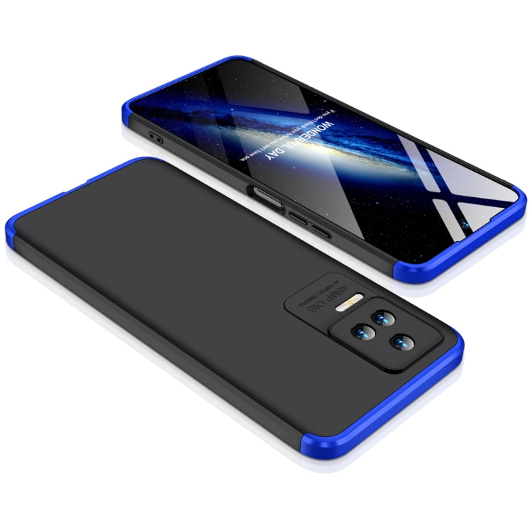 For Xiaomi Poco F4 5G / Redmi K40S GKK Three Stage Splicing Full Coverage PC Phone Case