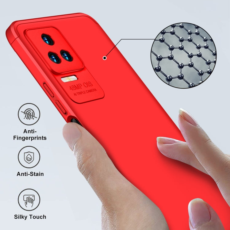 For Xiaomi Poco F4 5G / Redmi K40S GKK Three Stage Splicing Full Coverage PC Phone Case