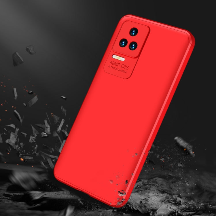For Xiaomi Poco F4 5G / Redmi K40S GKK Three Stage Splicing Full Coverage PC Phone Case