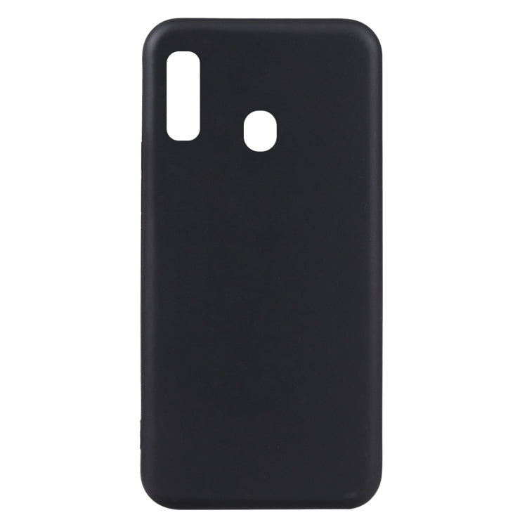For Samsung Galaxy A20e TPU Phone Case(Black)