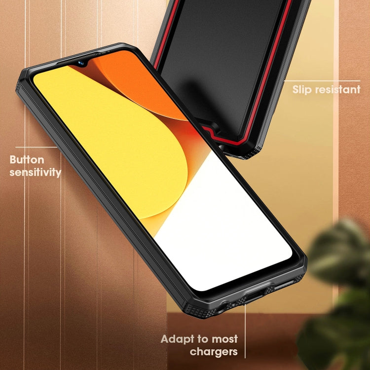 For vivo Y35 4G / Y22s Armour Two-color TPU + PC Phone Case