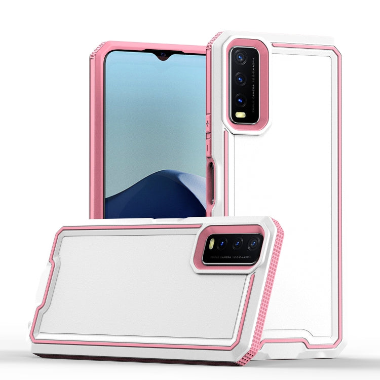 For vivo Y20 / Y20i / Y20s / Y12s Armour Two-color TPU + PC Phone Case