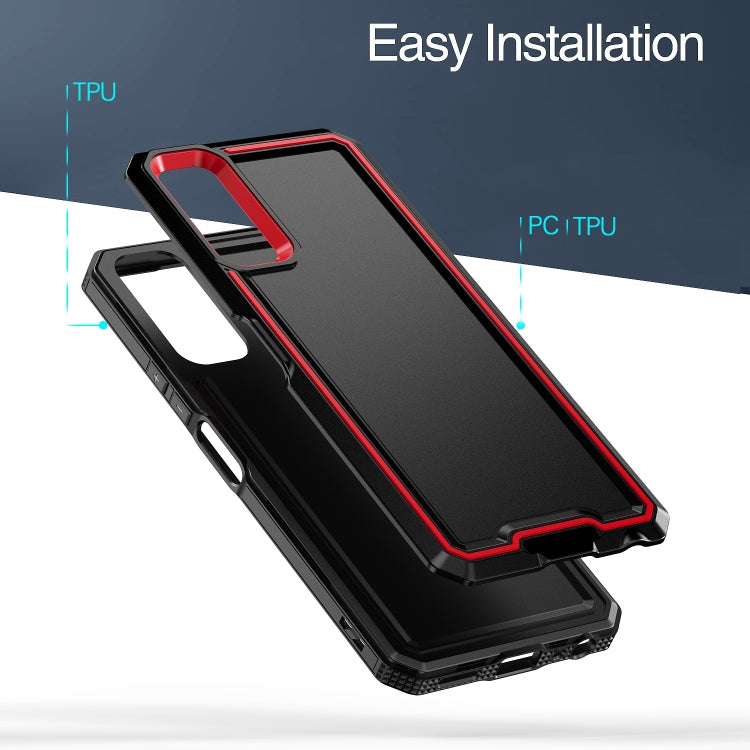 For vivo Y20 / Y20i / Y20s / Y12s Armour Two-color TPU + PC Phone Case