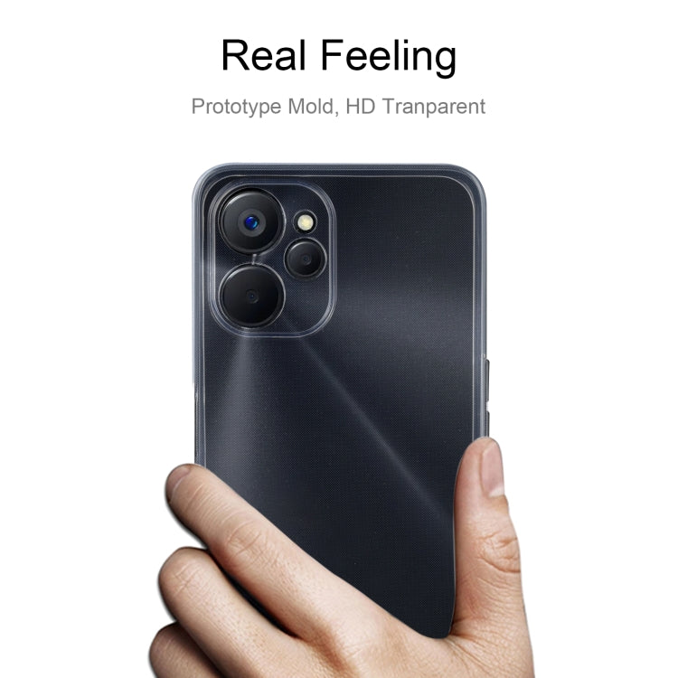 For Realme 9i Ultra-thin Transparent TPU Phone Case