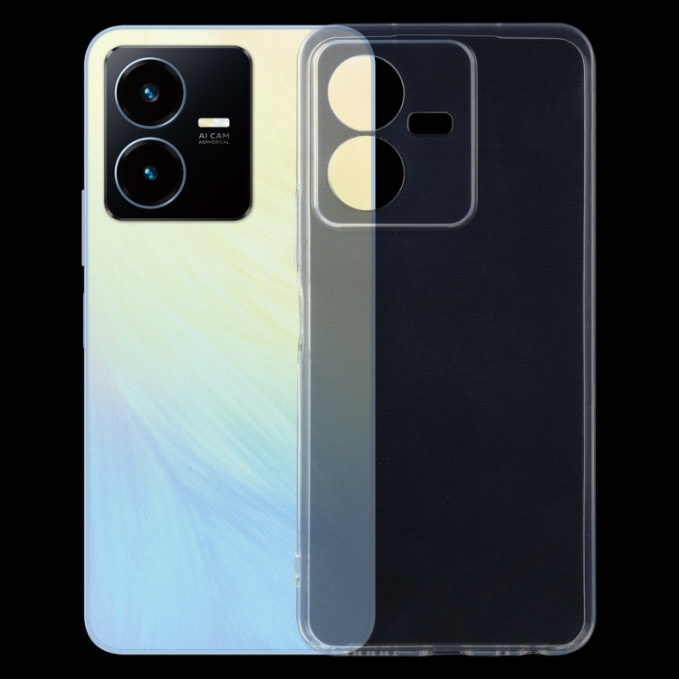For vivo Y22s Ultra-thin Transparent TPU Phone Case