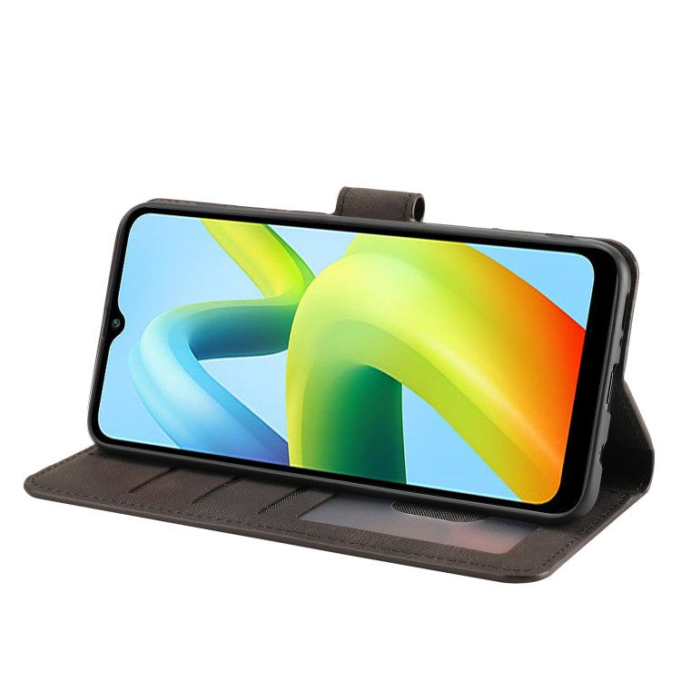 For Xiaomi Redmi A1 Fantasy Classic Skin-feel Calfskin Texture PU Phone Case