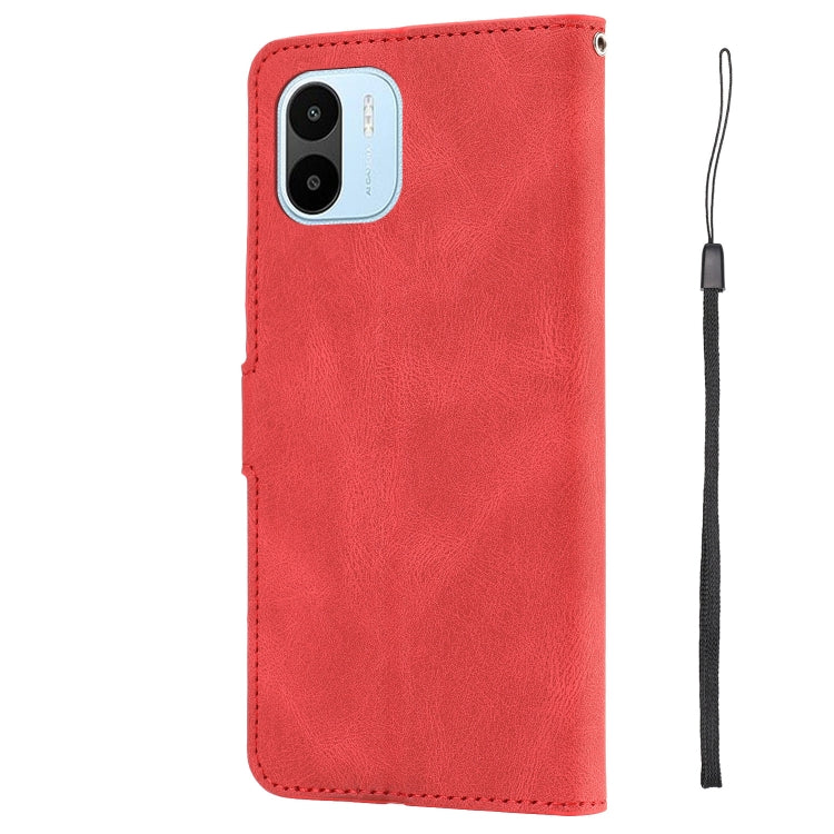 For Xiaomi Redmi A1 Fantasy Classic Skin-feel Calfskin Texture PU Phone Case