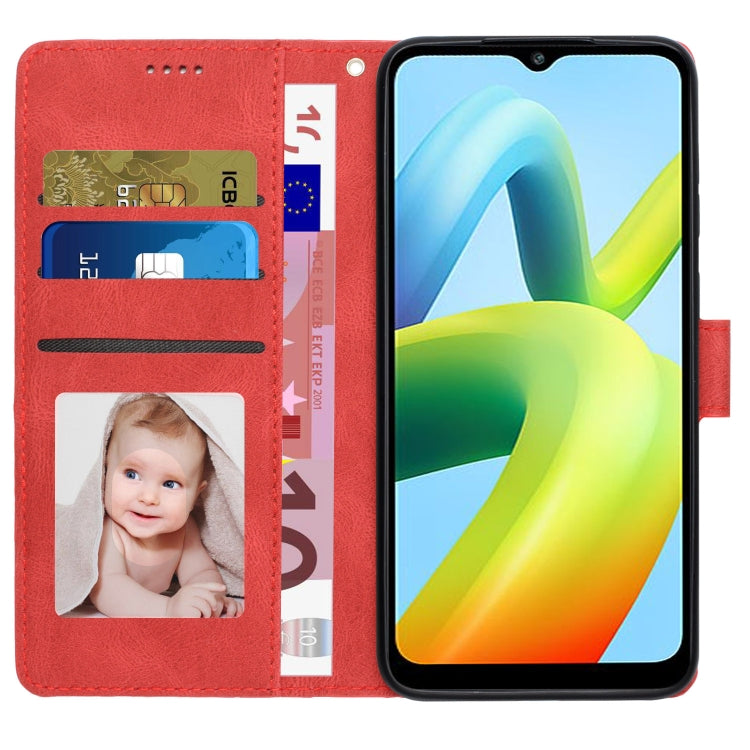 For Xiaomi Redmi A1 Fantasy Classic Skin-feel Calfskin Texture PU Phone Case