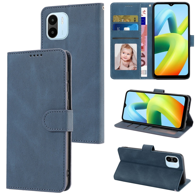 For Xiaomi Redmi A1 Fantasy Classic Skin-feel Calfskin Texture PU Phone Case