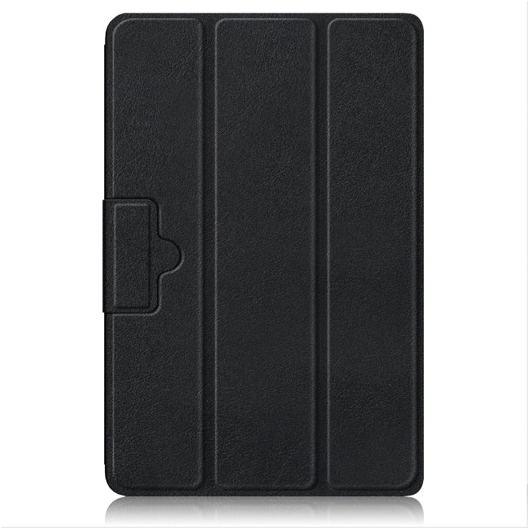 For OPPO Pad 11 inch 3-folding Magnetic Buckle Custer Texture Leather Tablet Case