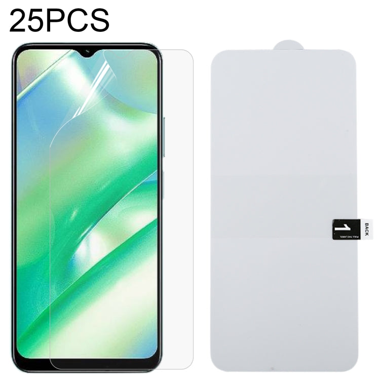 For Realme 10 5G 25pcs Full Screen Protector Explosion-proof Hydrogel Film