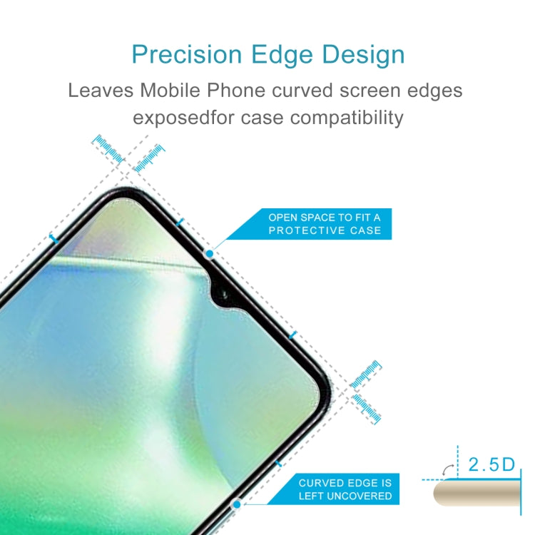 For Realme 10 10pcs 0.26mm 9H 2.5D Tempered Glass Film