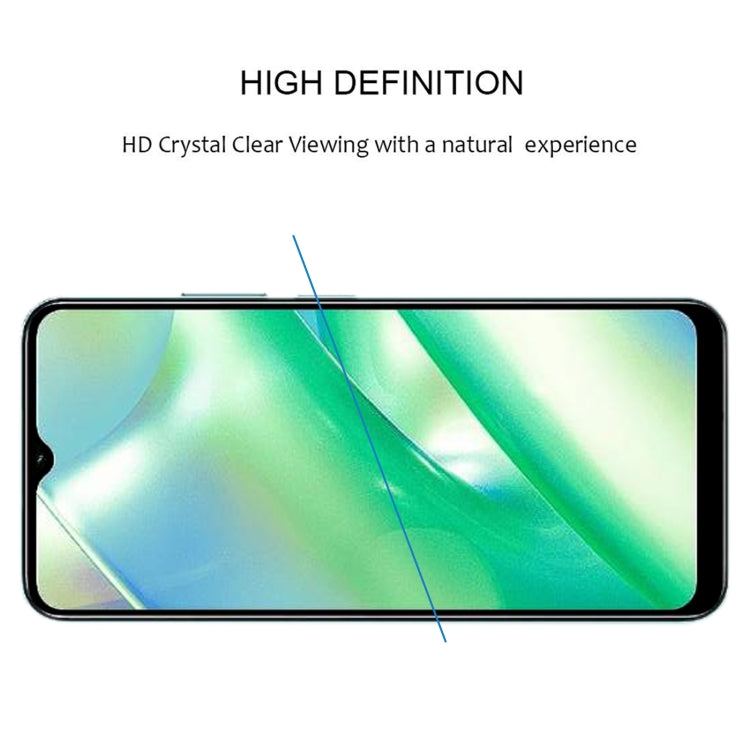 For Realme 10 25pcs Full Glue Full Screen Tempered Glass Film