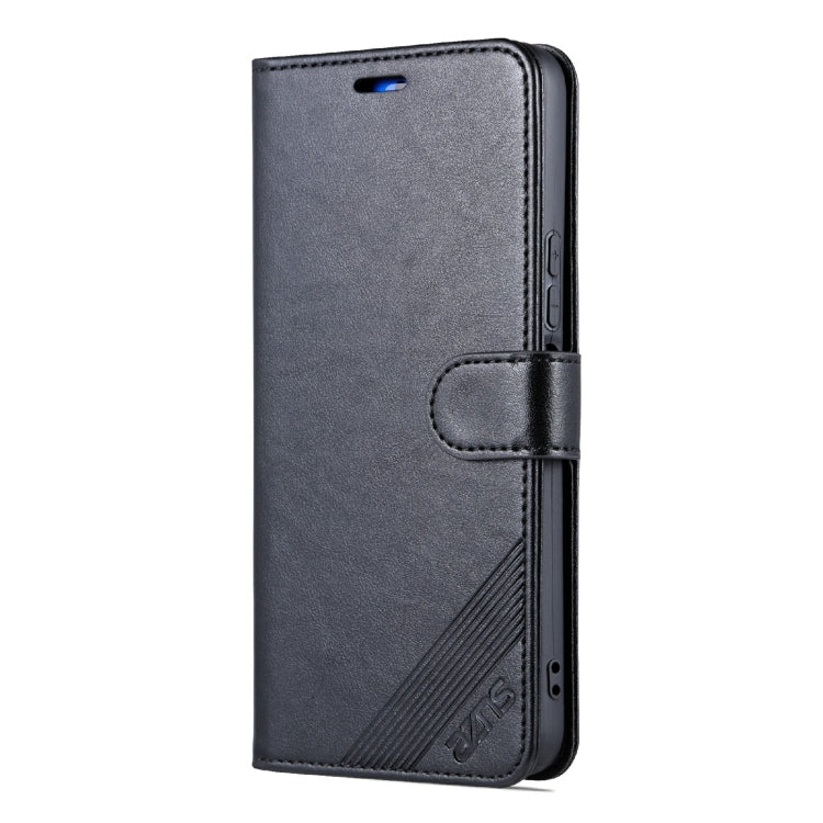 For vivo Y22/Y22s/Y35 4G AZNS Sheepskin Texture Flip Leather Phone Case