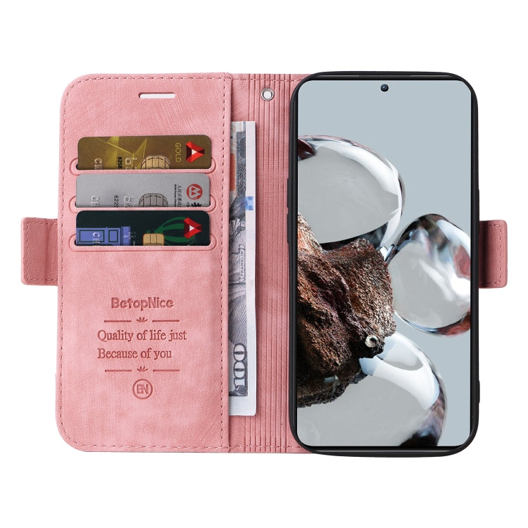 For Xiaomi 12T / 12T Pro / K50 Ultra BETOPNICE Dual-side Buckle Leather Phone Case