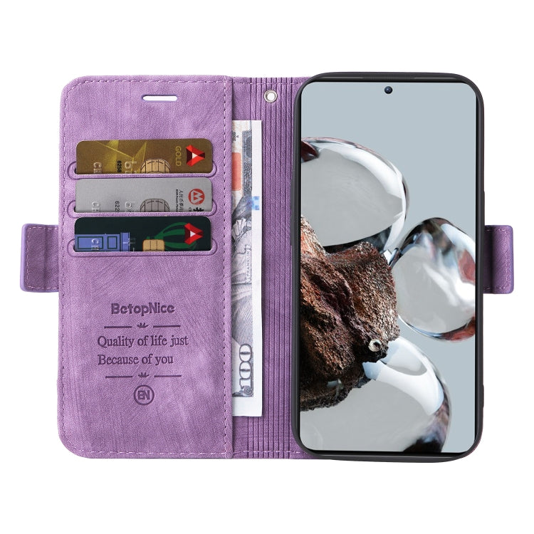 For Xiaomi 12T / 12T Pro / K50 Ultra BETOPNICE Dual-side Buckle Leather Phone Case