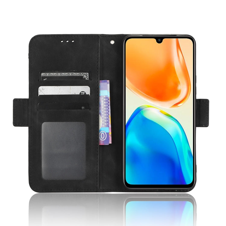 For vivo V25 5G / X80 Lite Skin Feel Calf Texture Card Slots Leather Phone Case