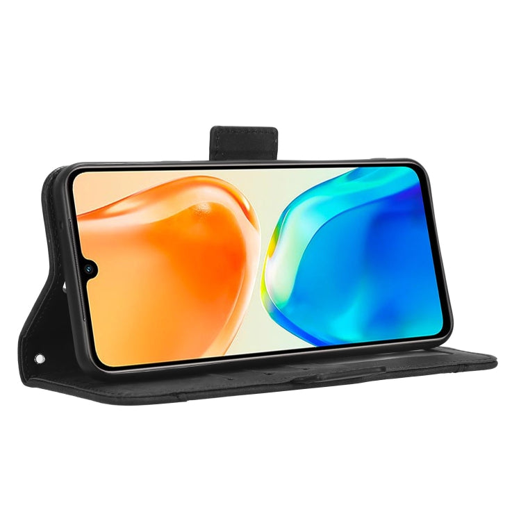 For vivo V25 5G / X80 Lite Skin Feel Calf Texture Card Slots Leather Phone Case