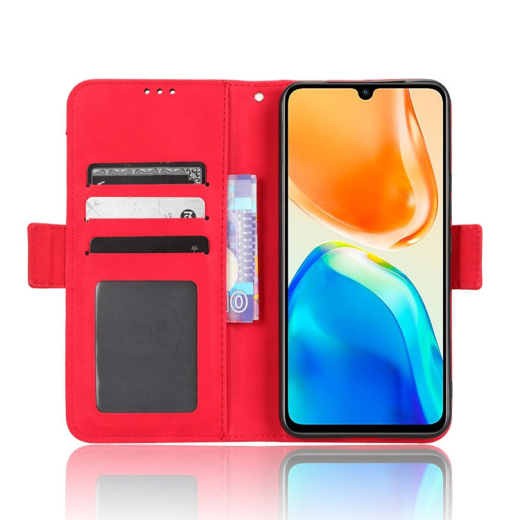 For vivo V25 5G / X80 Lite Skin Feel Calf Texture Card Slots Leather Phone Case