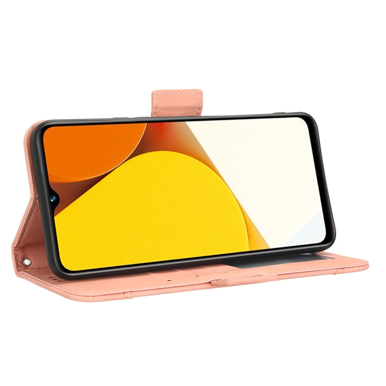 For vivo Y35 4G / Y22s 4G / Y22 4G 2022 Skin Feel Calf Texture Card Slots Leather Phone Case