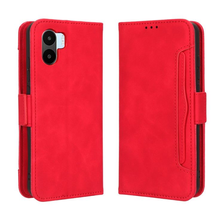 For Xiaomi Redmi A1 Skin Feel Calf Texture Card Slots Leather Phone Case