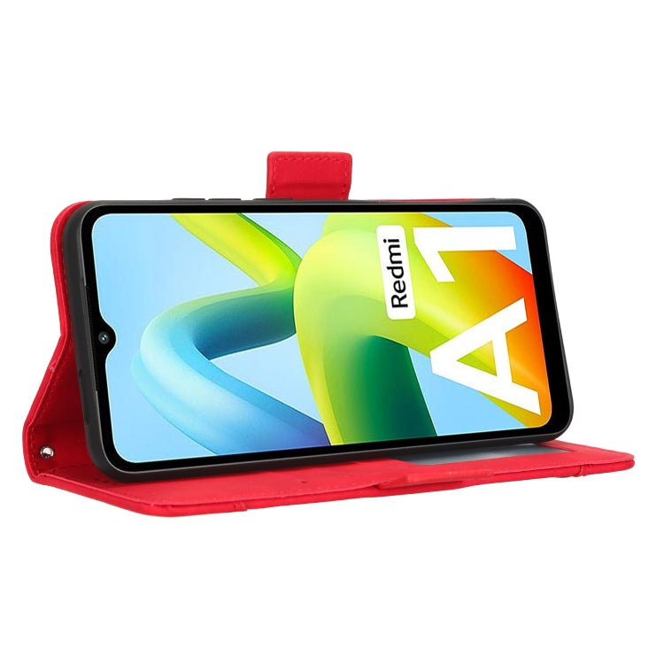 For Xiaomi Redmi A1 Skin Feel Calf Texture Card Slots Leather Phone Case