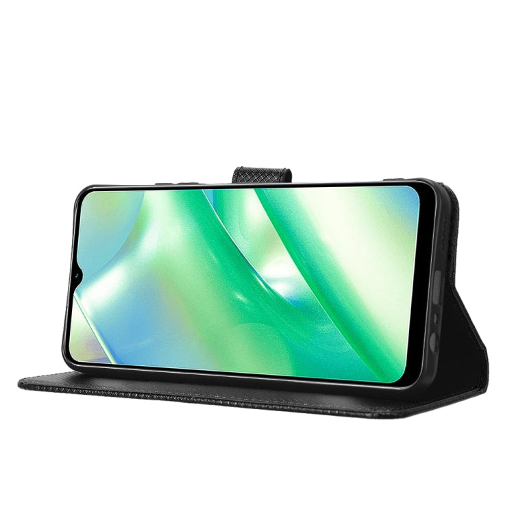 For Realme C33 4G Diamond Texture Leather Phone Case