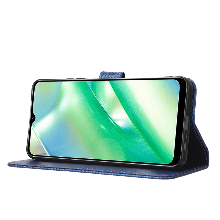 For Realme C33 4G Diamond Texture Leather Phone Case