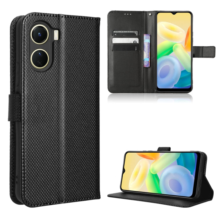 For vivo V25 Pro / S15 Pro Diamond Texture Leather Phone Case