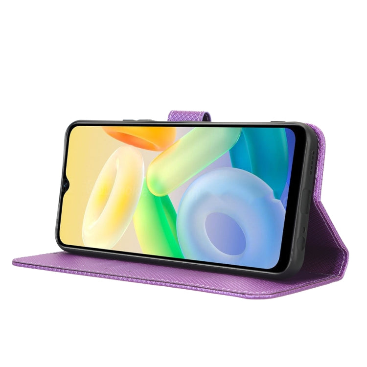 For vivo V25 Pro / S15 Pro Diamond Texture Leather Phone Case