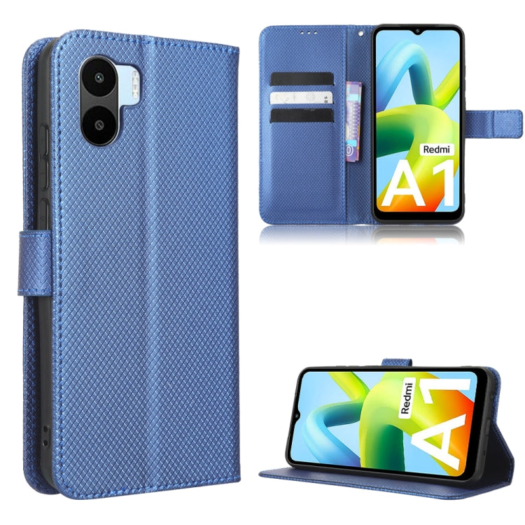 For Xiaomi Redmi A1 Diamond Texture Leather Phone Case